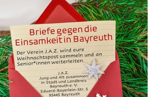 Weihnachtspost Fur Senioren Briefe Gegen Die Einsamkeit Bayreuth Nordbayerischer Kurier