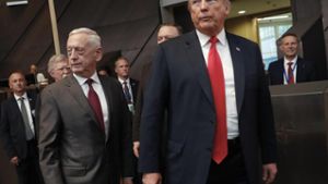 Trump löst Verteidigungsminister Mattis eher ab als geplant