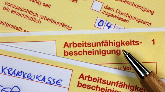 Krankenstand in Bayern steigt wieder