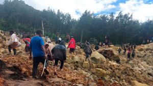 Katastrophen: Hunderte Tote nach Erdrutsch in Papua-Neuguinea befürchtet