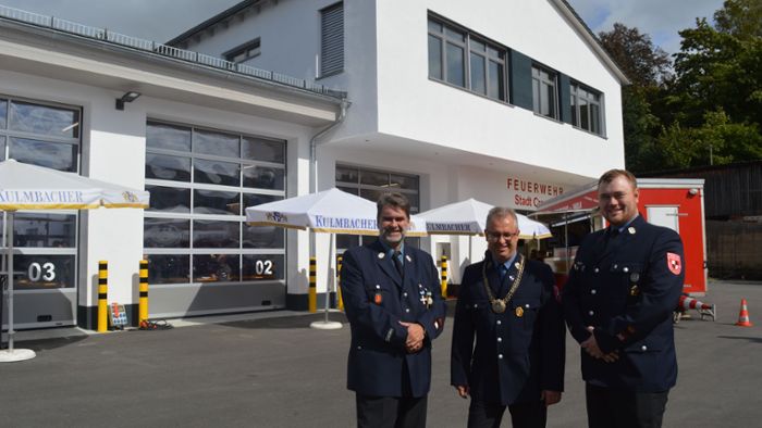 Einweihung: Neues Feuerwehrhaus für Creußen
