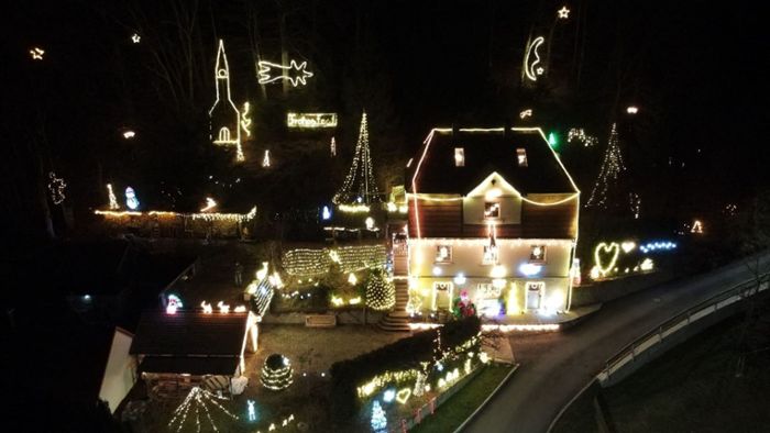 Lichtermeer verschwindet: Sabotage am Weihnachtshaus