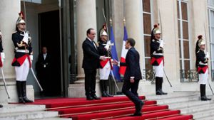 Macron: Amtseinführung im Élyséepalast
