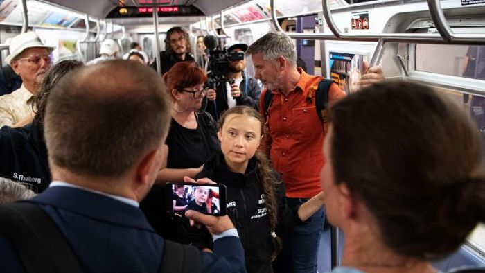Greta Thunberg erreicht New York - Klimaprotest am Freitag