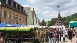 Endlich Maimarkt in Pegnitz: Innenstadt wird Budenstadt