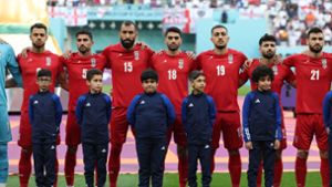 Iranisches Team schweigt bei der Nationalhymne