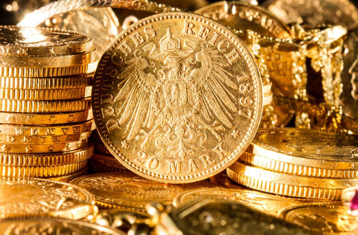 Die Goldmark aus Kaisers Zeiten hat ihren Wert bis heute behalten. Papiergeld schafft das nicht.