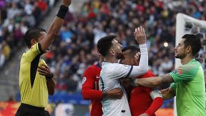Argentinien sichert sich dritten Platz - Rot für Messi