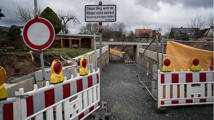 Hohlmühlweg: Ab Mai ist die Brücke frei
