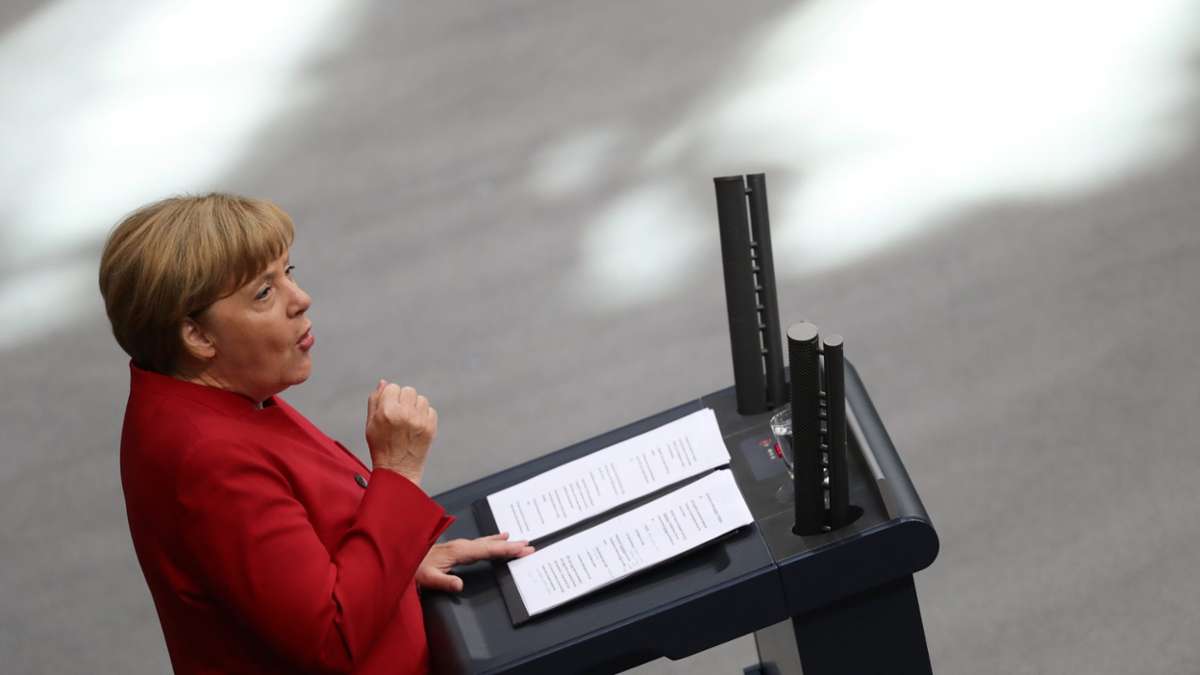 Merkel fordert Einstehen gegen AfD