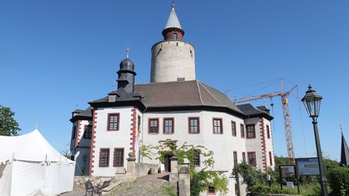 Wiederaufbau Nordflügel auf Burg Posterstein kommt voran
