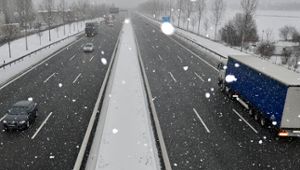 Schneefall sorgt für mehrere Unfälle