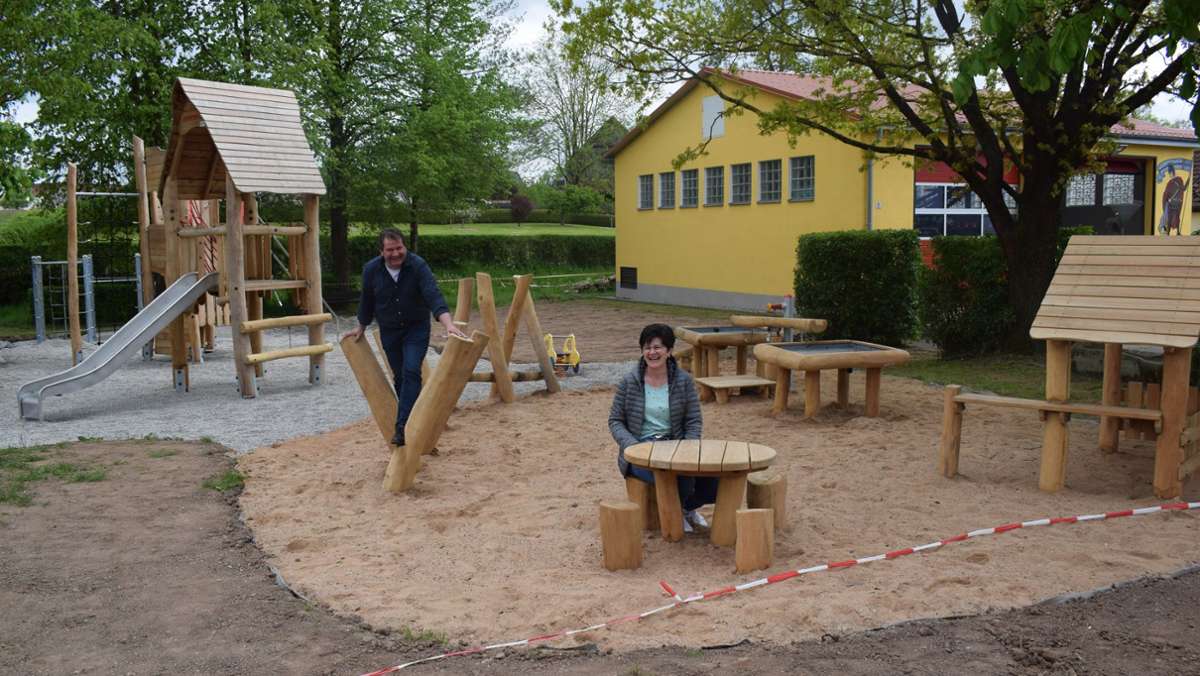 Oberbibrach: Neuer Spielplatz wird Sonntag eingeweiht