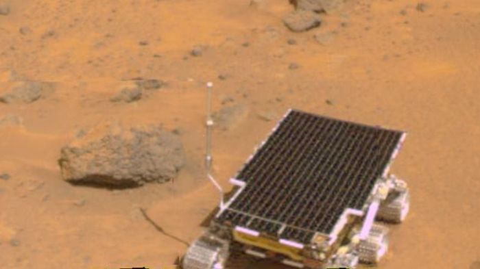 Vor 20 Jahren: Mini-Auto auf dem Mars