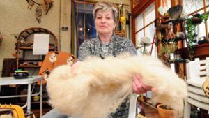 Pegnitzerin spinnt: Wolle aus Hundehaaren