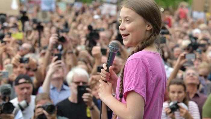 Thunberg ermutigt Klimaprotestler in Berlin