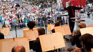 Klassik Open Air Bayreuth : Symphoniker Saalfeld-Rudolstadt auf Stadtparkett