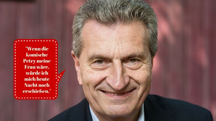 Wirbel um Zitat von Oettinger