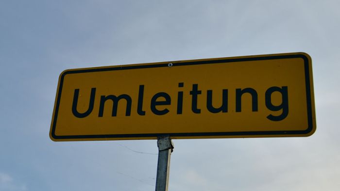 Straße Meyernreuth gesperrt