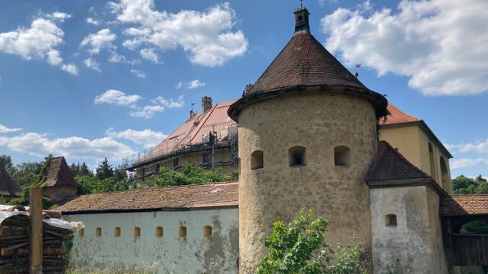 Schloss Freienfels: Das Millionen-Dach ist nur der Anfang