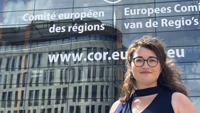 Kreisrätin in Brüssel: Ganz dicht dran am Zentrum der Macht
