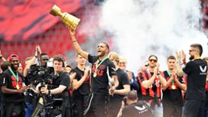 Double-Gewinn: 40.000 Leverkusen-Fans feiern Mannschaft in der BayArena