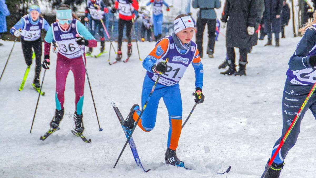 Ski-Langlauf: Oberfranken mit fünf Titeln, zwei holt Lilly Kolb