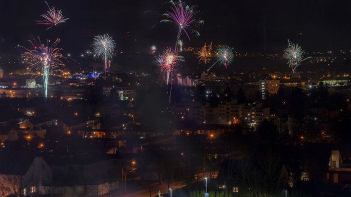 Silvester: Bayreuther begrüßen friedlich das neue Jahr