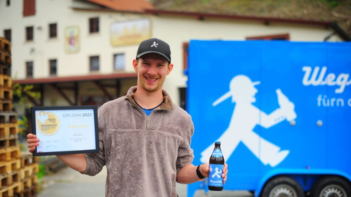 Bier gewinnt Preis: Das Aufseßer „Wegseidla“ geht steil