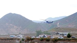 Staats-TV: Keine Überlebenden nach Helikopter-Absturz