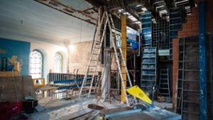 Bayreuther Synagoge: Bau dem Zeitplan voraus