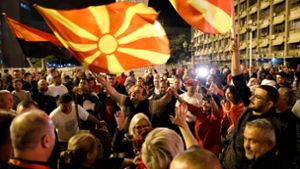 Wahlen: Rechte Opposition in Nordmazedonien feiert Machtwechsel