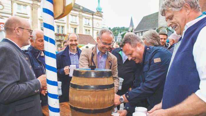 Doppelschlag zum Auftakt: Kulmbacher Altstadtfest ist eröffnet