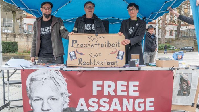 Bayreuth: Aktivisten: Assange soll Ehrenbürger werden