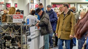 Bayreuth: Händler freuen sich über Nach-Weihnachtsgeschäft
