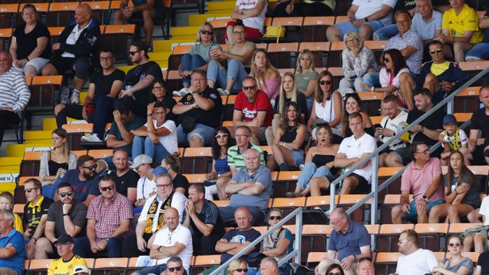 Nur 2109 Zuschauer: SpVgg enttäuscht vom Zuspruch gegen Freiburg