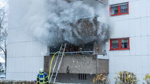 Brand in Mehrfamilienhaus 