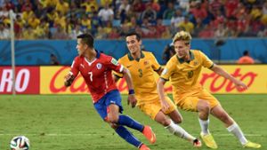 Chile zittert sich zum Erfolg gegen Australien