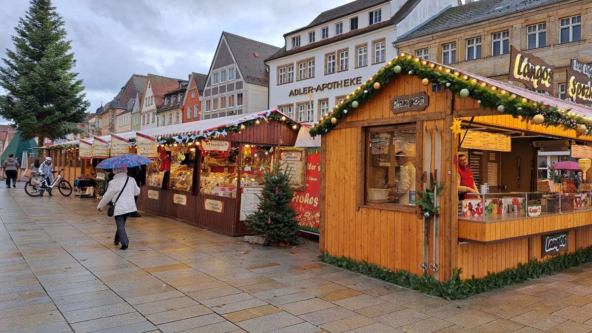 Christkindlesmarkt Bayreuth: Warenbuden werden immer weniger