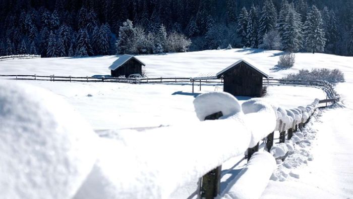 Bayern: Nach Neujahr kommt der Winter