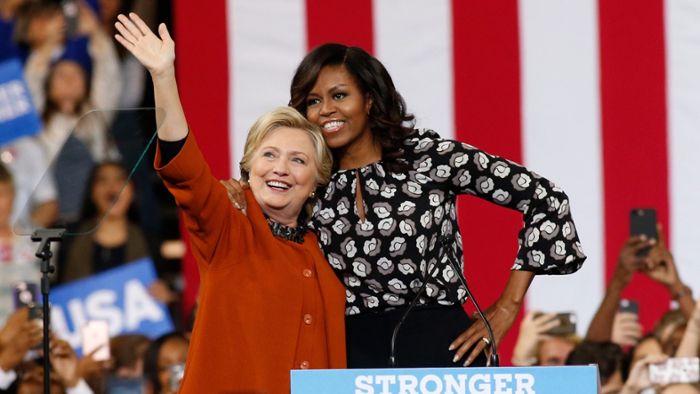 Michelle Obama überzeugt im Wahlkampf