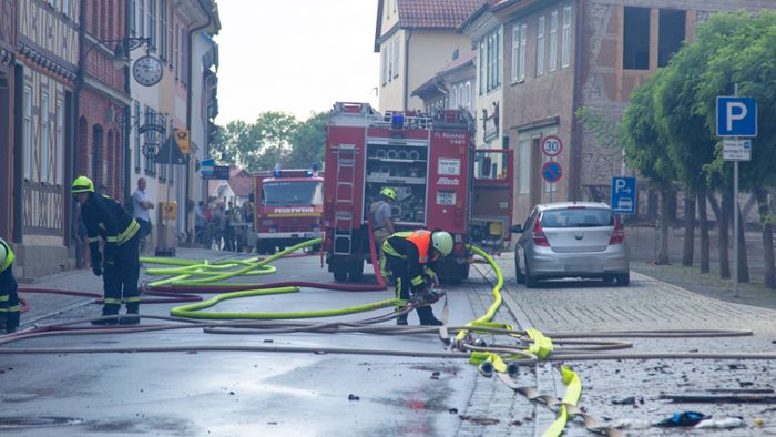 Römhild: Identität des Toten bei Dachstuhlbrand noch unklar