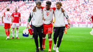 Vor Arsenal: Coman als nächster Bayern-Angreifer verletzt