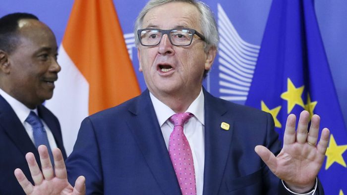 Juncker: Werden mit Trump zurechtkommen