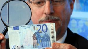Falsche 20-Euro- Scheine aufgetaucht - Polizei warnt