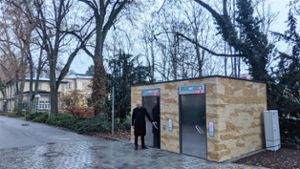Bayreuth: Ein neues Klo am Hofgarten