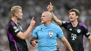 Bayern-Zorn auf Referee: 