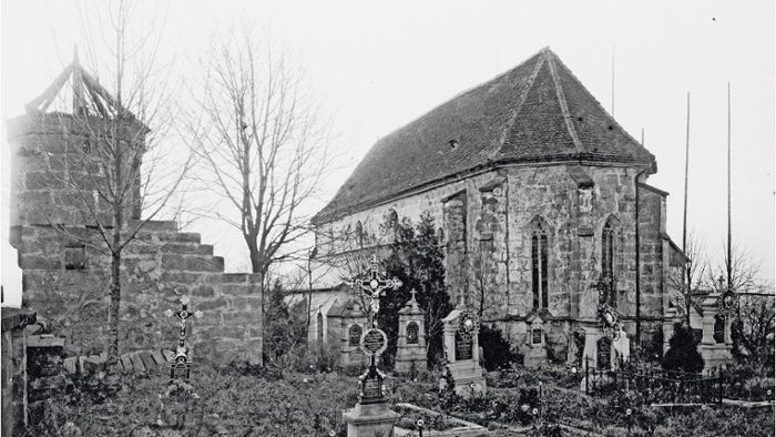 700 Jahre Gesees: Der Kirchturm musste abgerissen werden