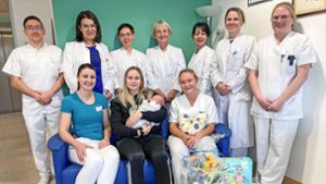 Klinikum Fichtelgebirge: Freudiger Empfang für das 400. Baby