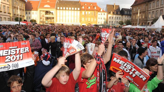 Bamberg: Friedliche Meisterschaftsfeier